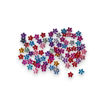 Picture of CRAFTY RUBY ZIRCON FLOWER 12MM - 80 PACK